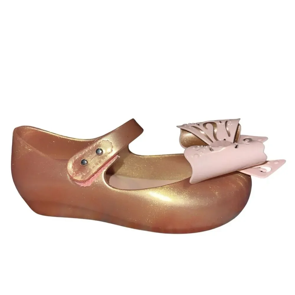 Mini Melissa Ultragirl Bow Jelly Flats